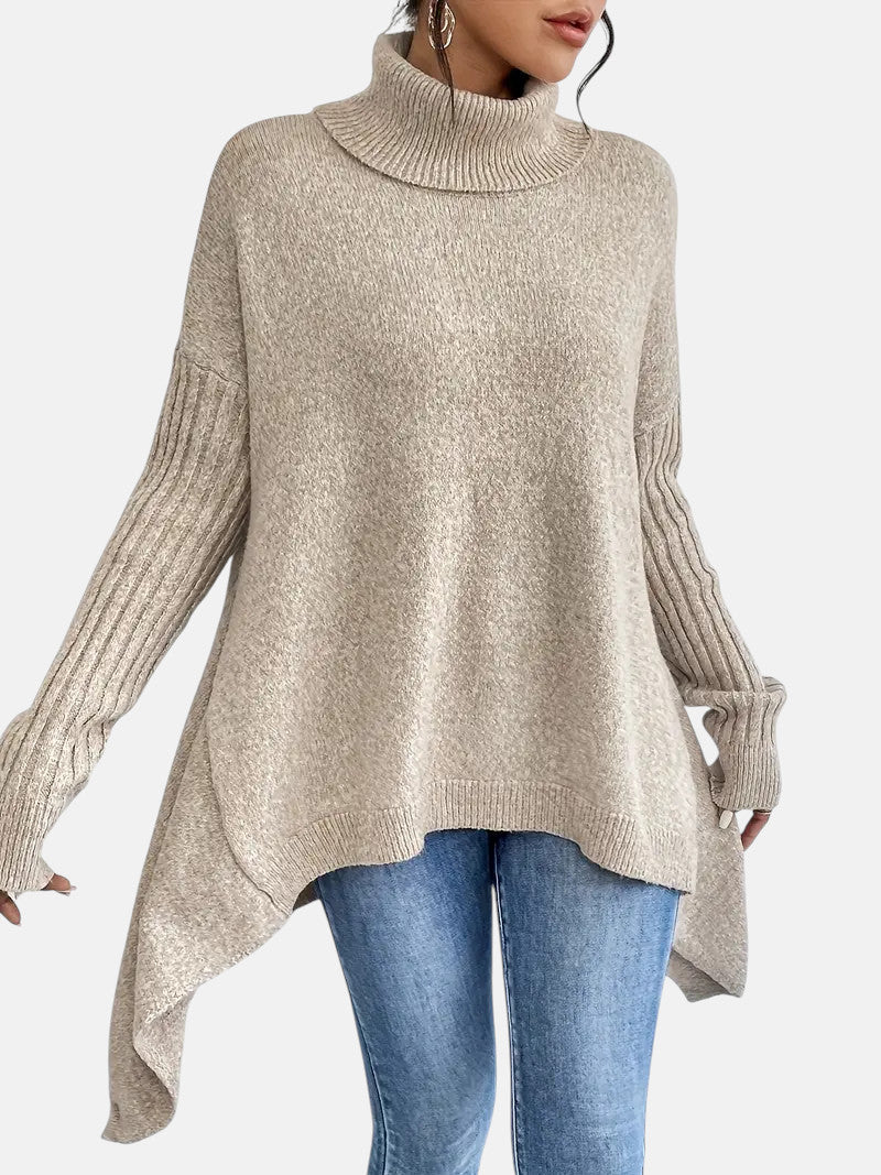 Marley | Oversized Turtleneck Sweatshirt