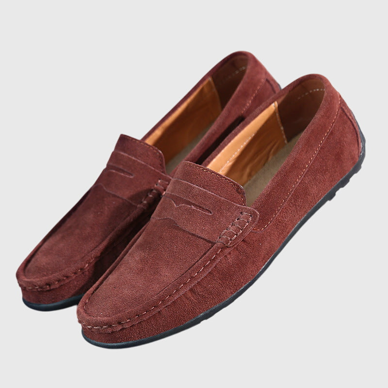 Pauline | Suede Loafers