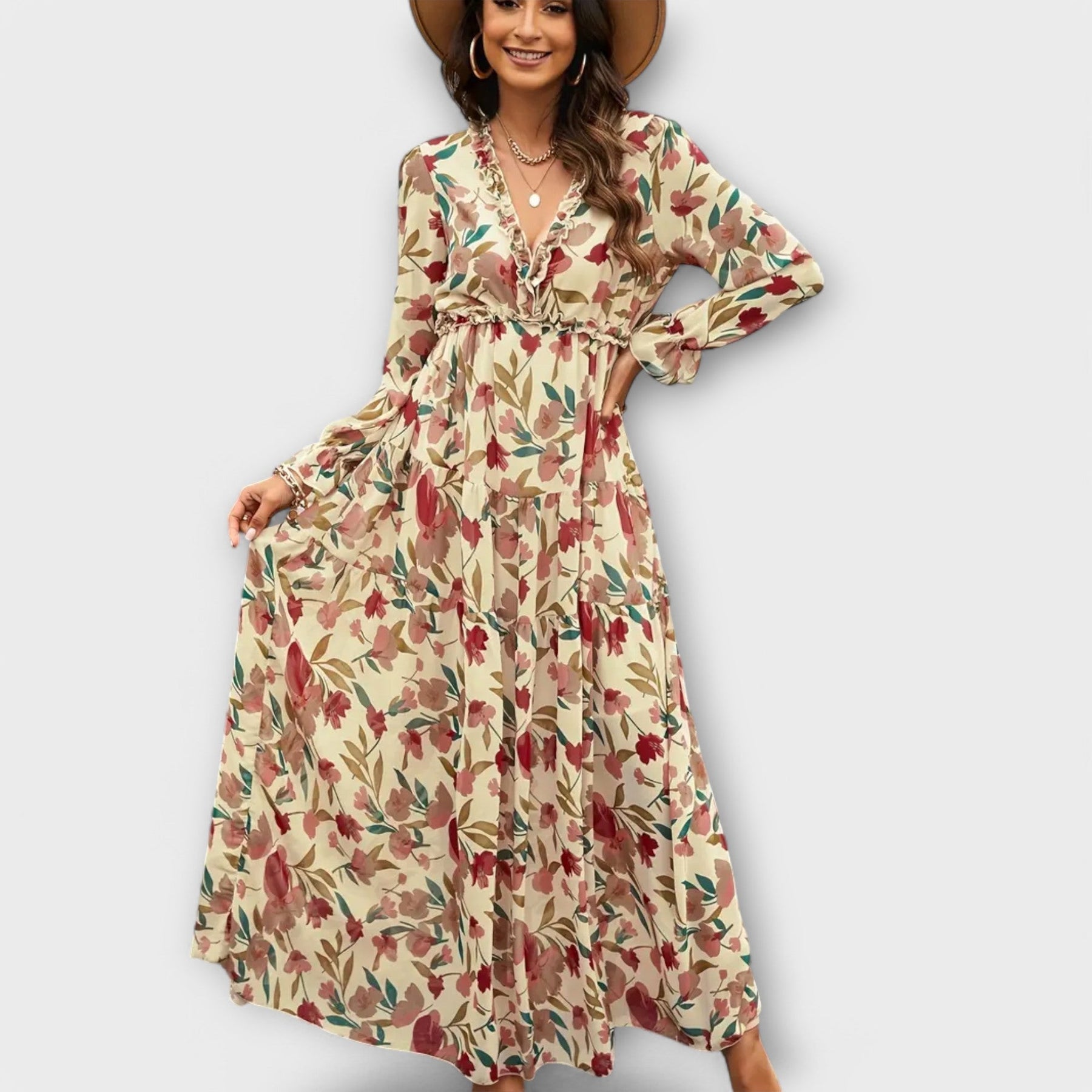 Daphne | Floral Maxi Dress