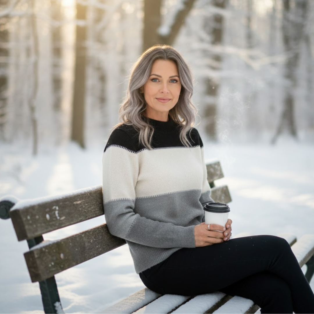 Tessa | Colour-block Sweatshirt