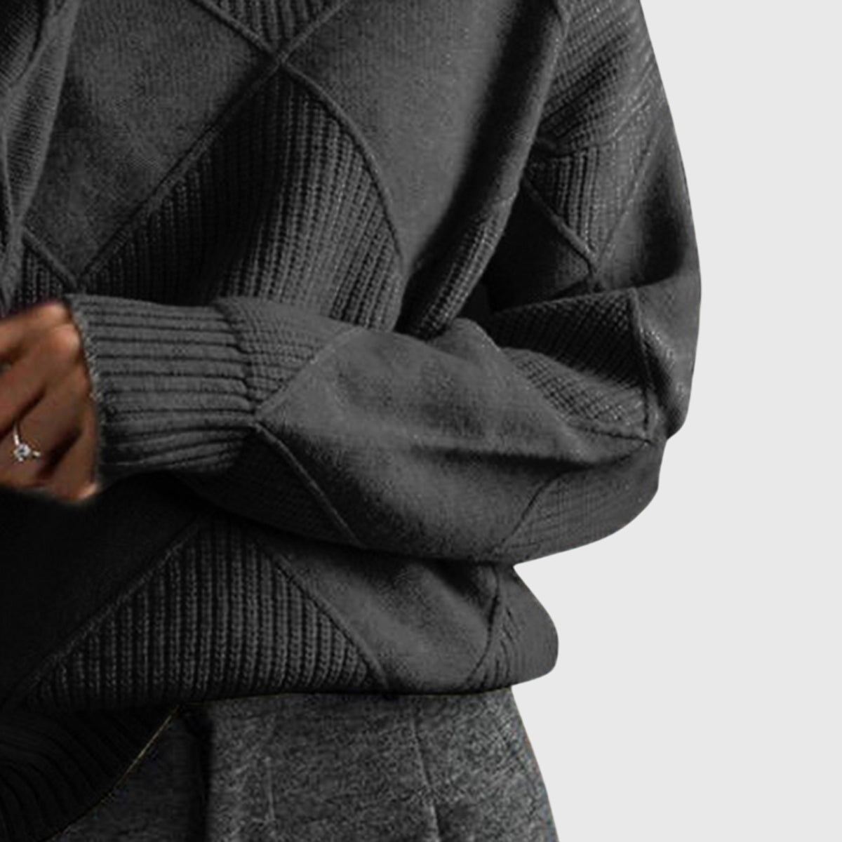 Winifred | Quilted Sweatshirt