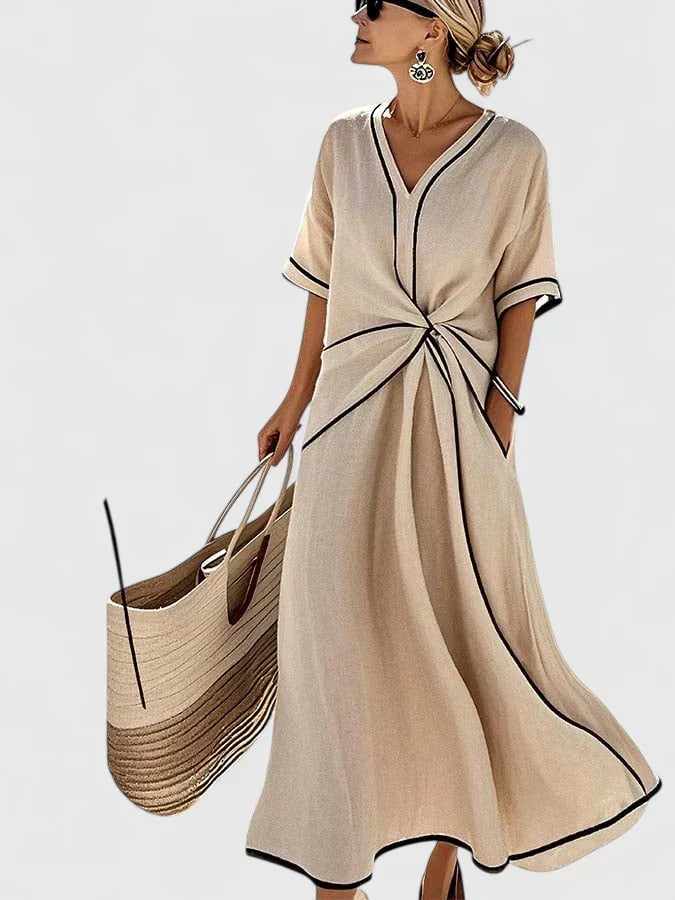 Caia | Elegant Maxi Dress