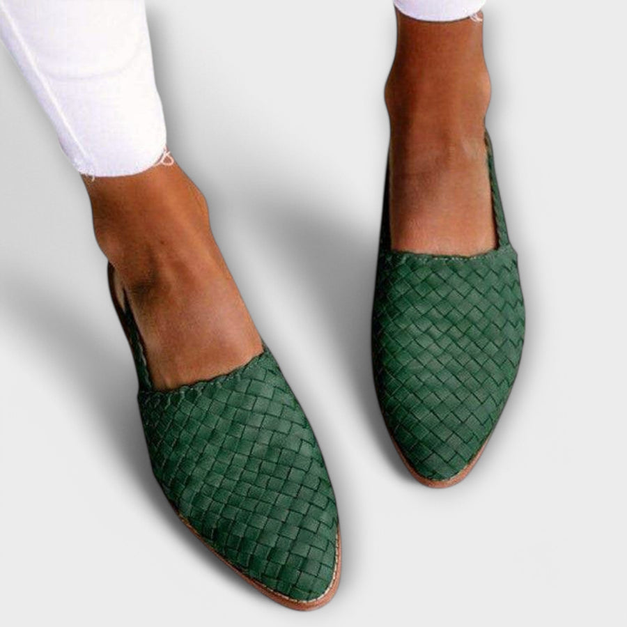 Sharon | Woven Loafers