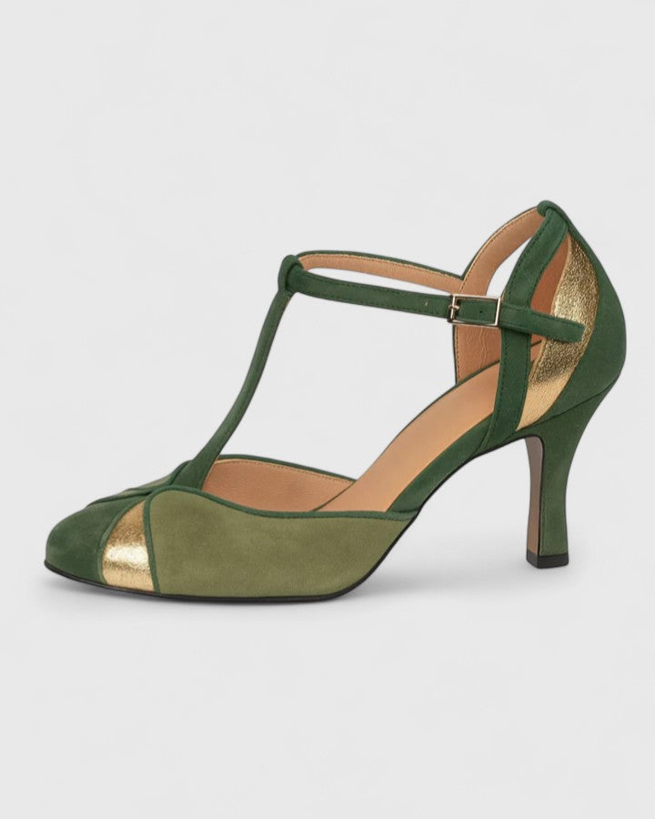 Genevieve | Sophisticated T-Bar Heels