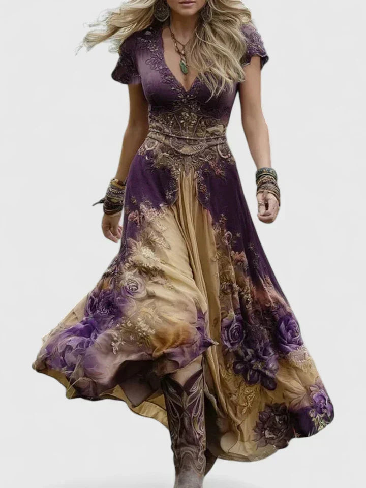 Khalisah | Floral Wrap Dress