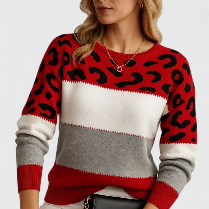 Rosalind | Leopard Print Sweatshirt