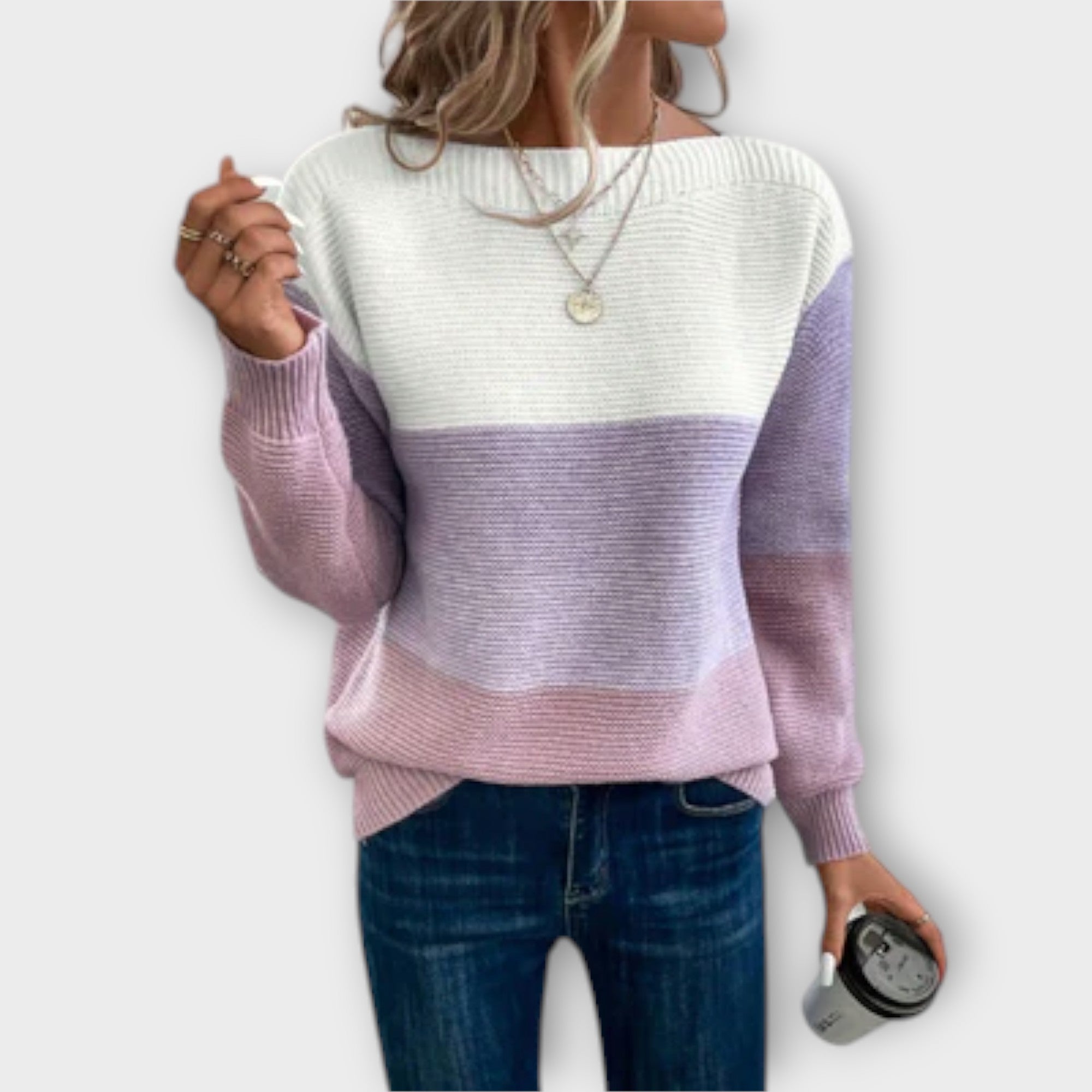 Natalie | Colourblock Sweatshirt