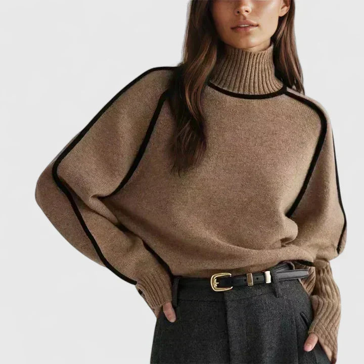 Sandra | Turtleneck Sweatshirt