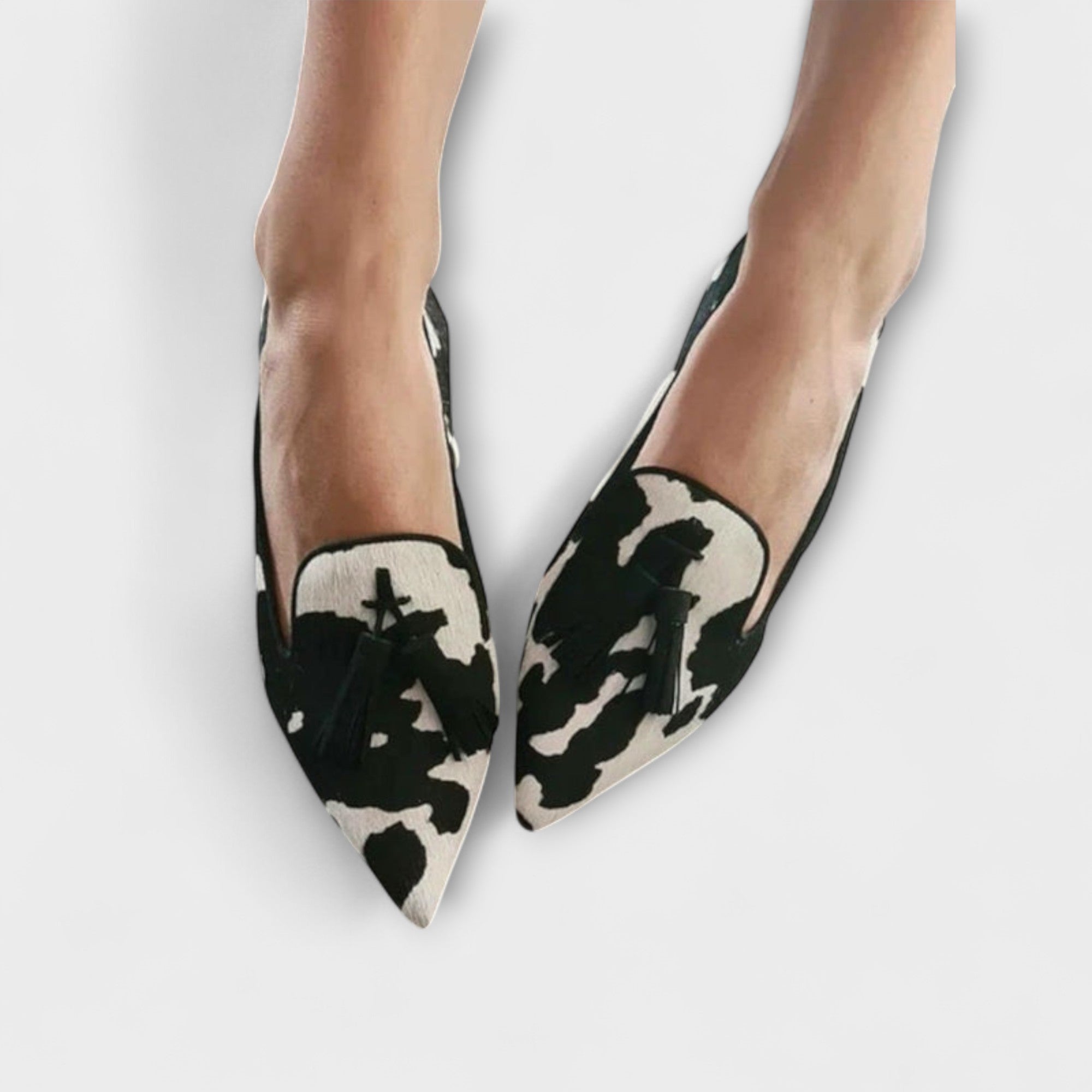 Dorreen | Statement Giraffe Loafers