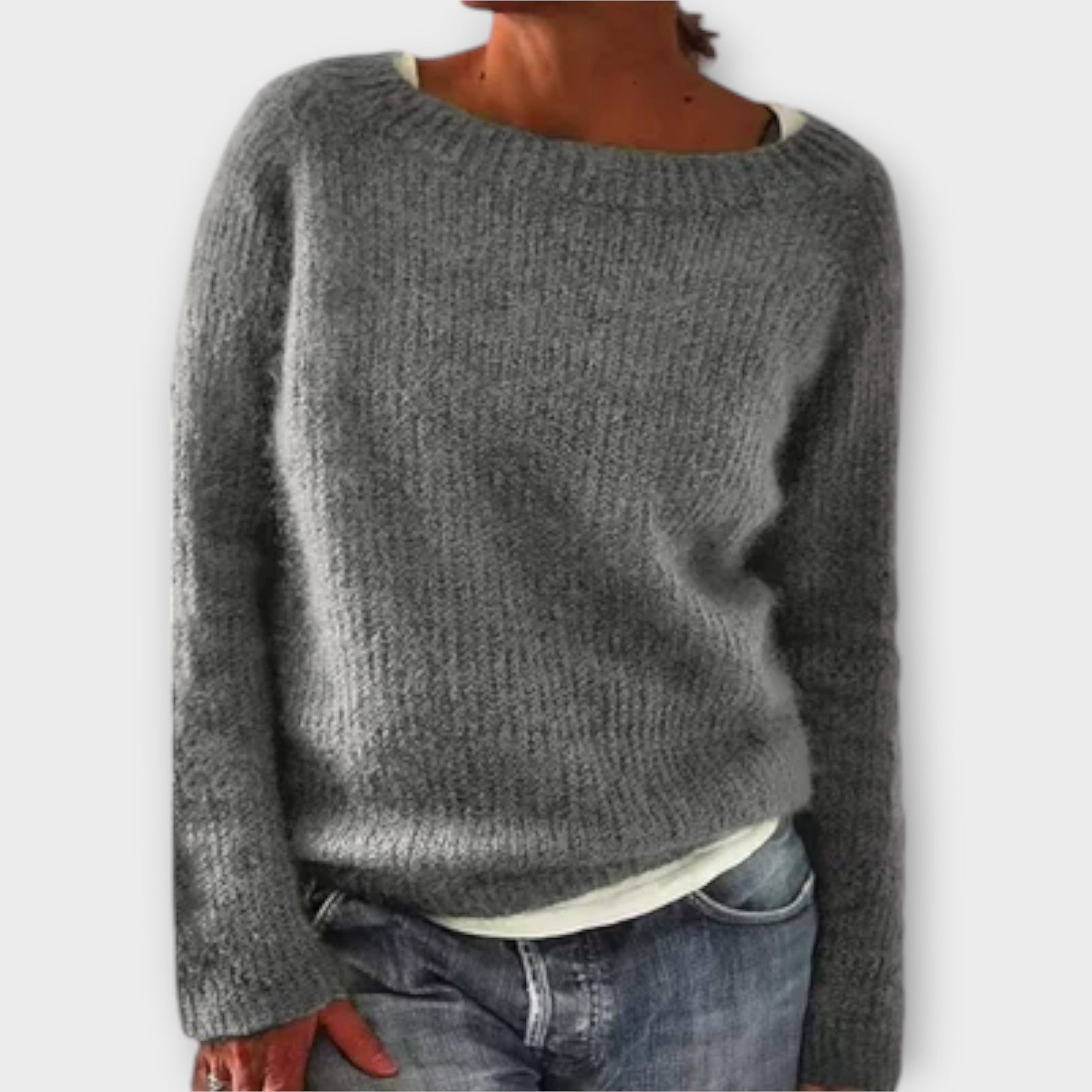 Gisela | Ribbed Sweatshirt