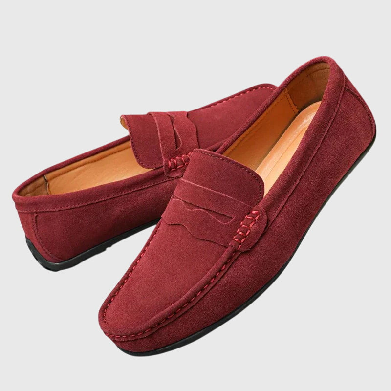 Pauline | Suede Loafers
