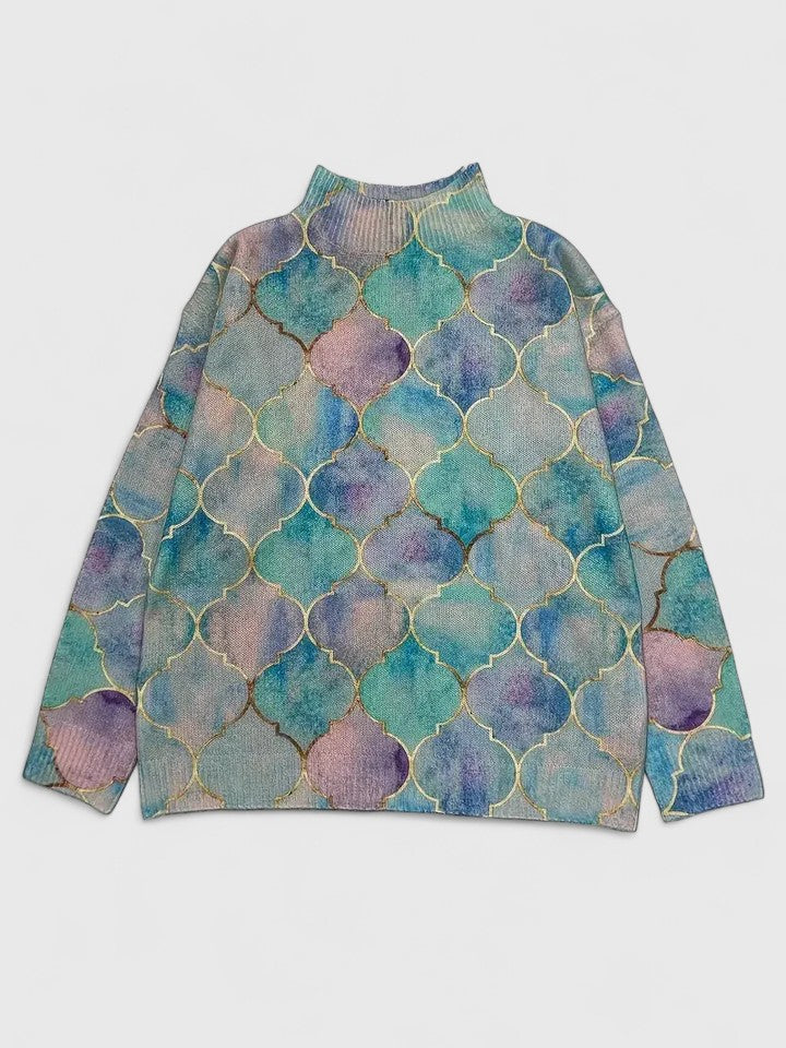 Rosemary | Geometric Sweatshirt