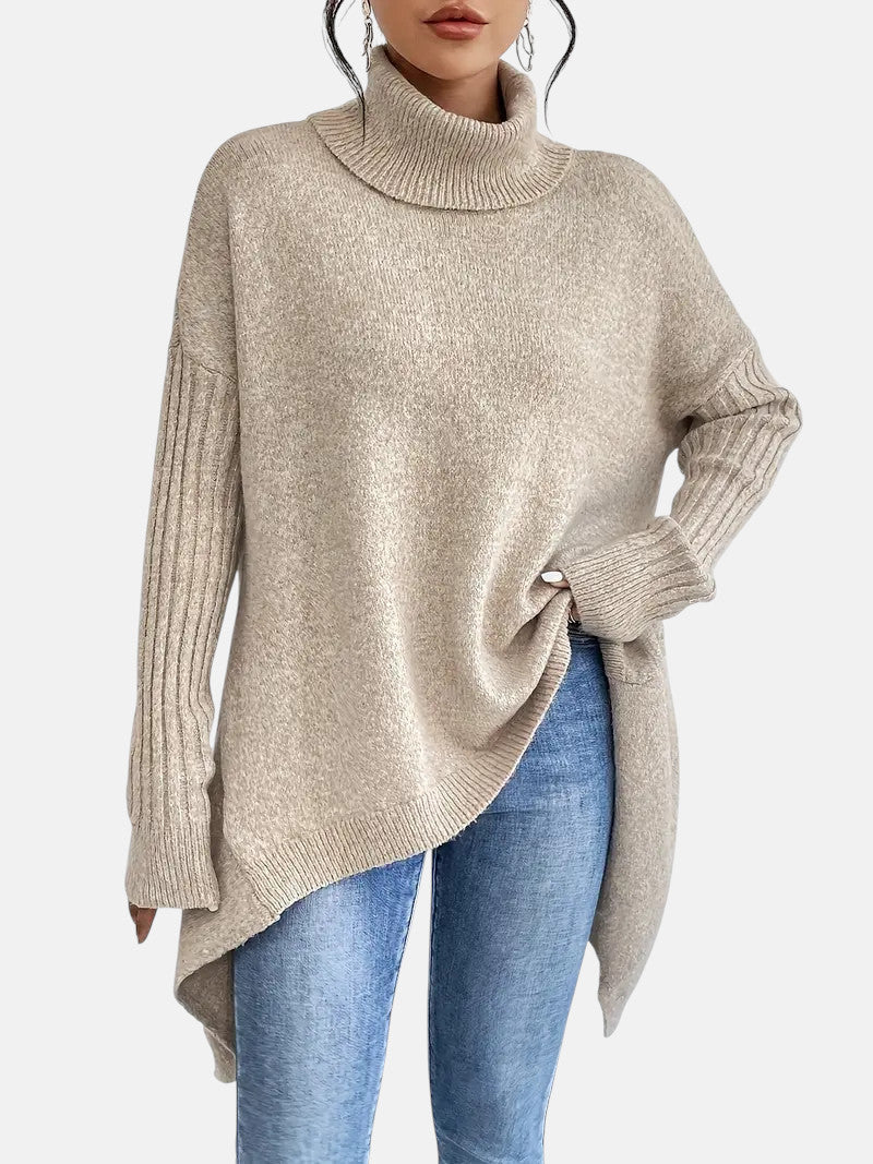 Marley | Oversized Turtleneck Sweatshirt