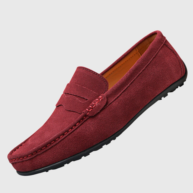 Pauline | Suede Loafers