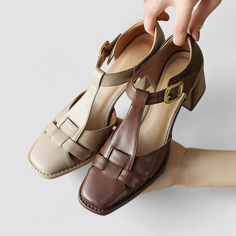 Wendy | T-Strap Loafers