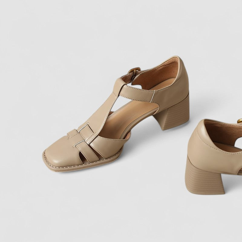 Wendy | T-Strap Loafers