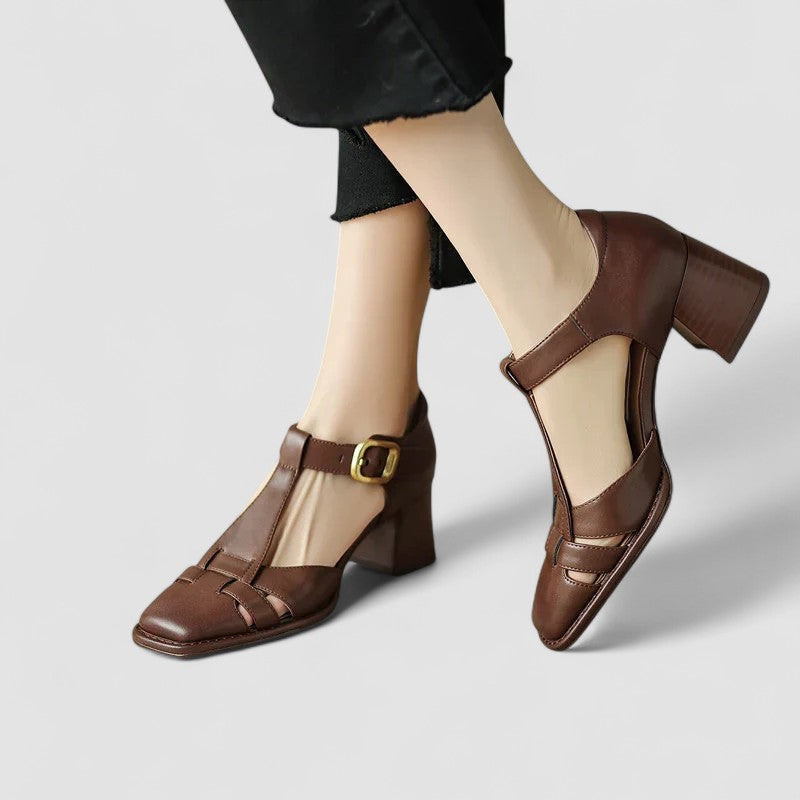 Wendy | T-Strap Loafers