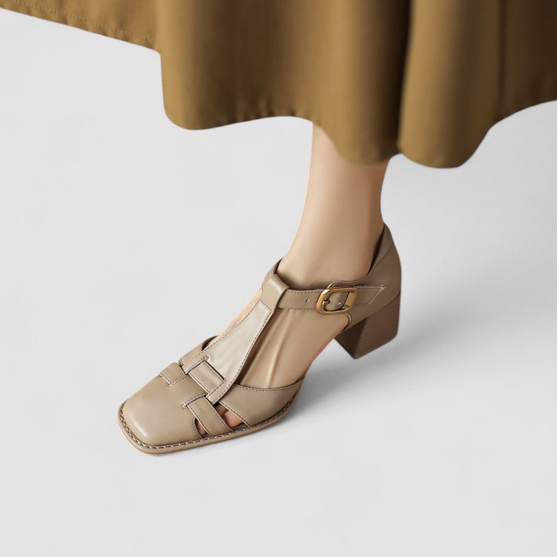 Wendy | T-Strap Loafers