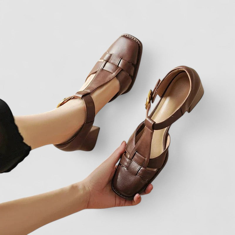 Wendy | T-Strap Loafers