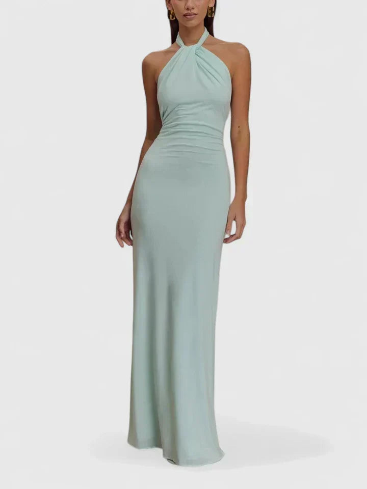 Haifa | Elegant Halter Dress
