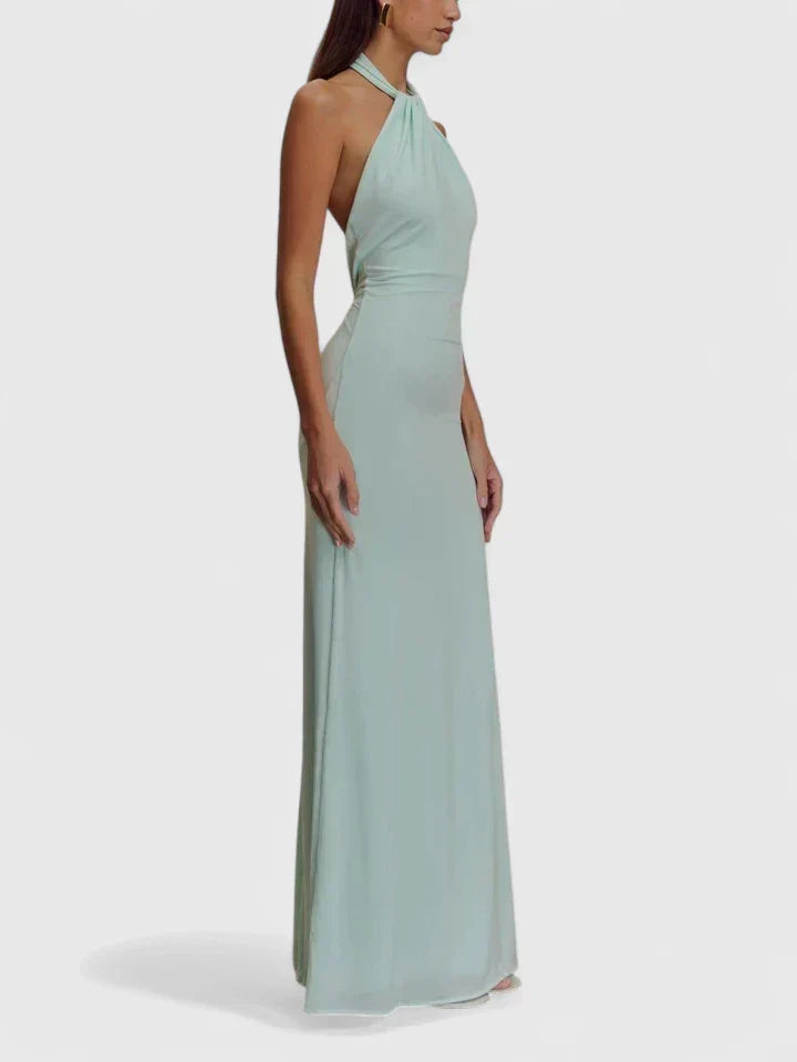 Haifa | Elegant Halter Dress