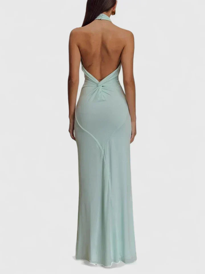 Haifa | Elegant Halter Dress