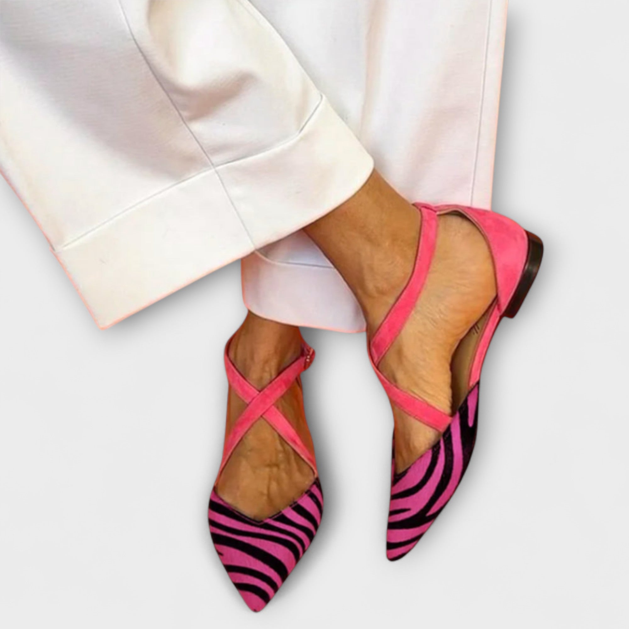Roxane | Striped Loafers