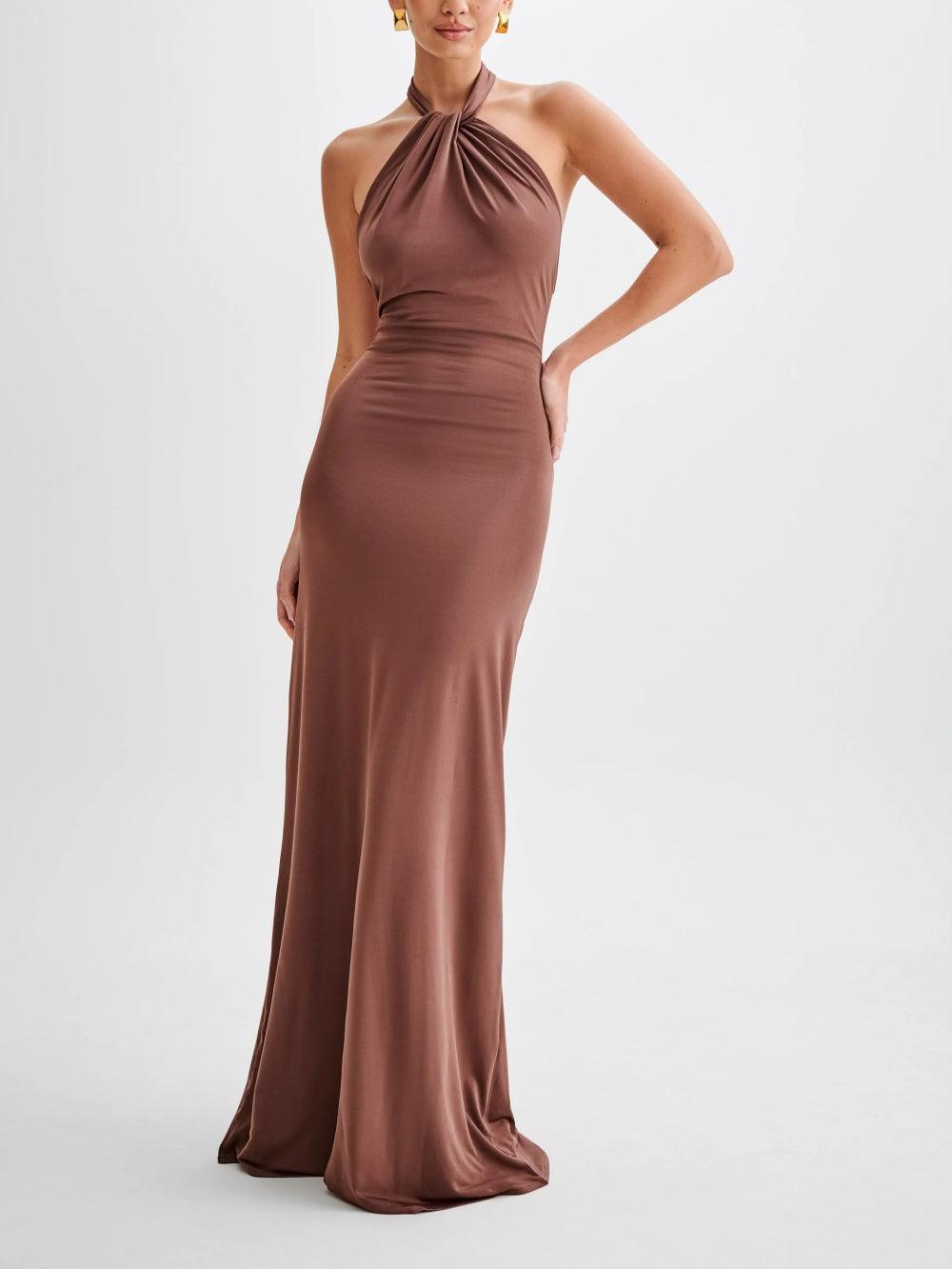 Haifa | Elegant Halter Dress