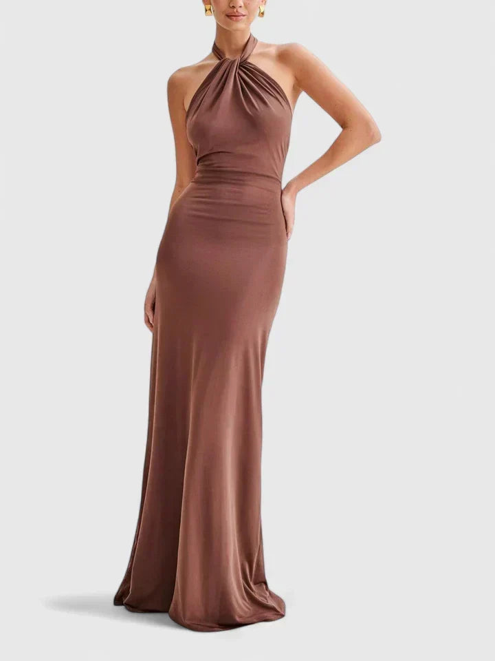 Haifa | Elegant Halter Dress