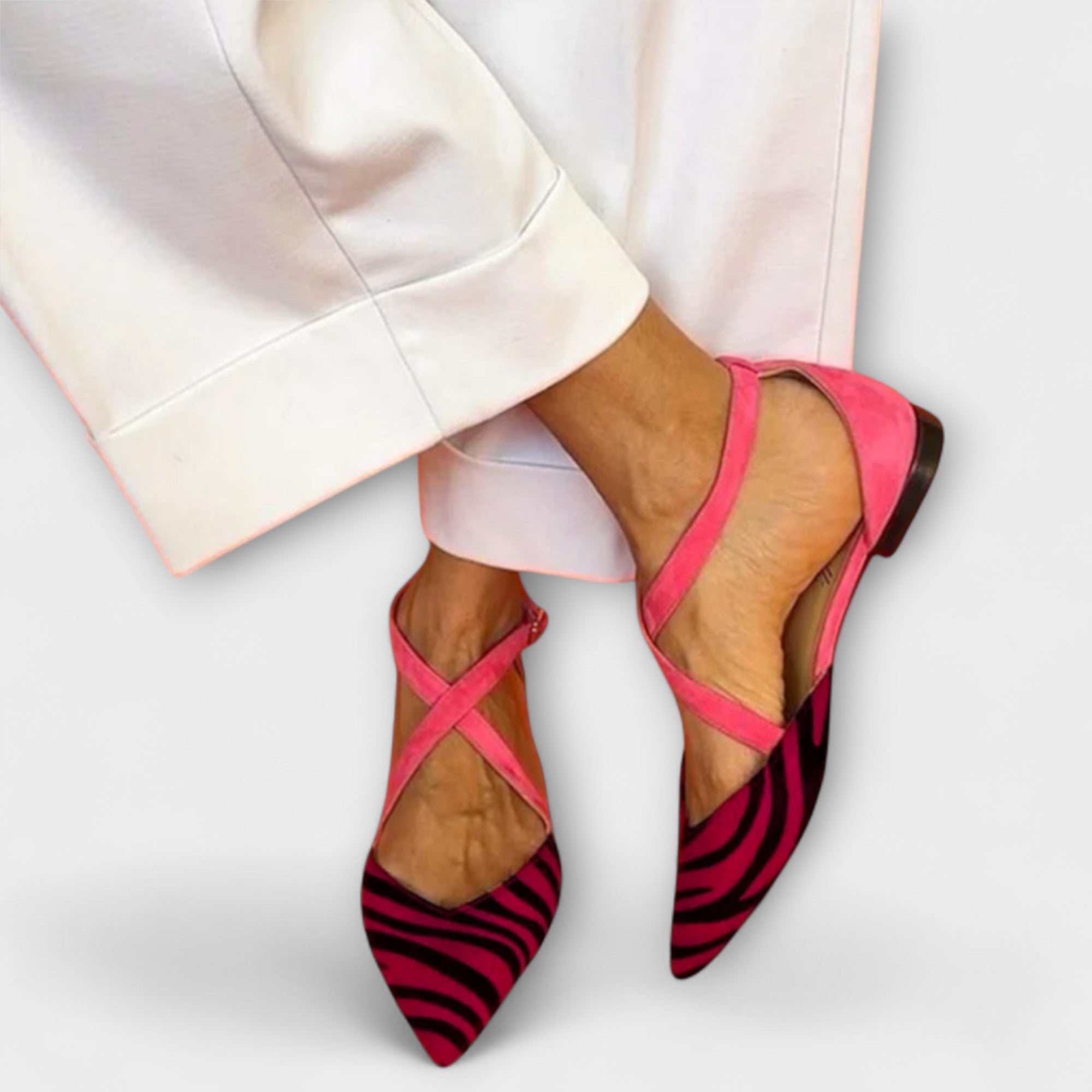 Roxane | Striped Loafers