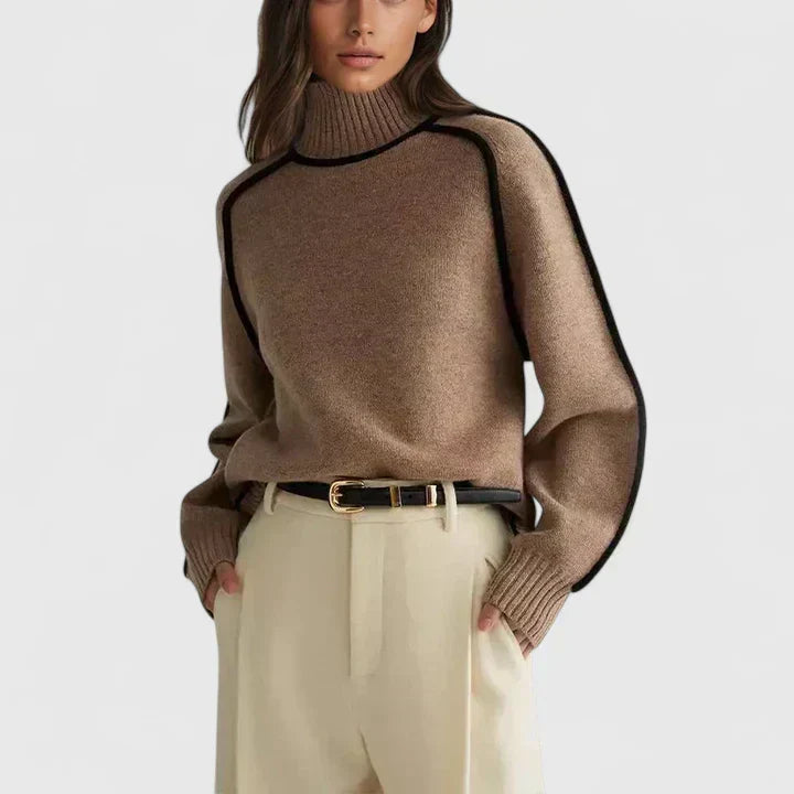 Sandra | Turtleneck Sweatshirt