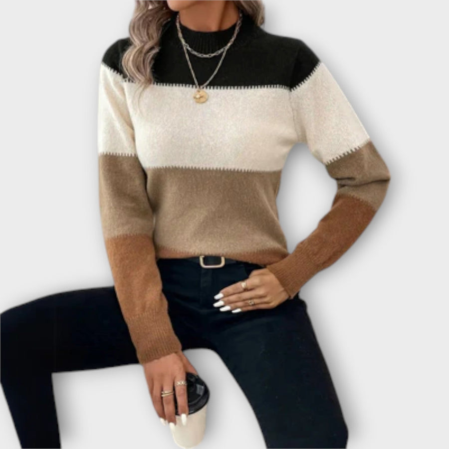 Tessa | Colour-block Sweatshirt