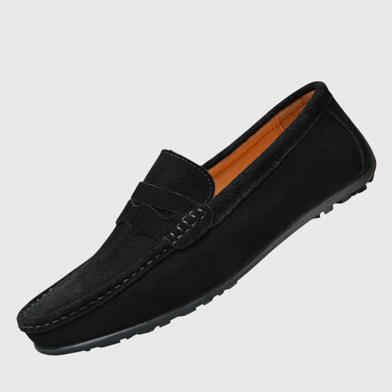 Pauline | Suede Loafers