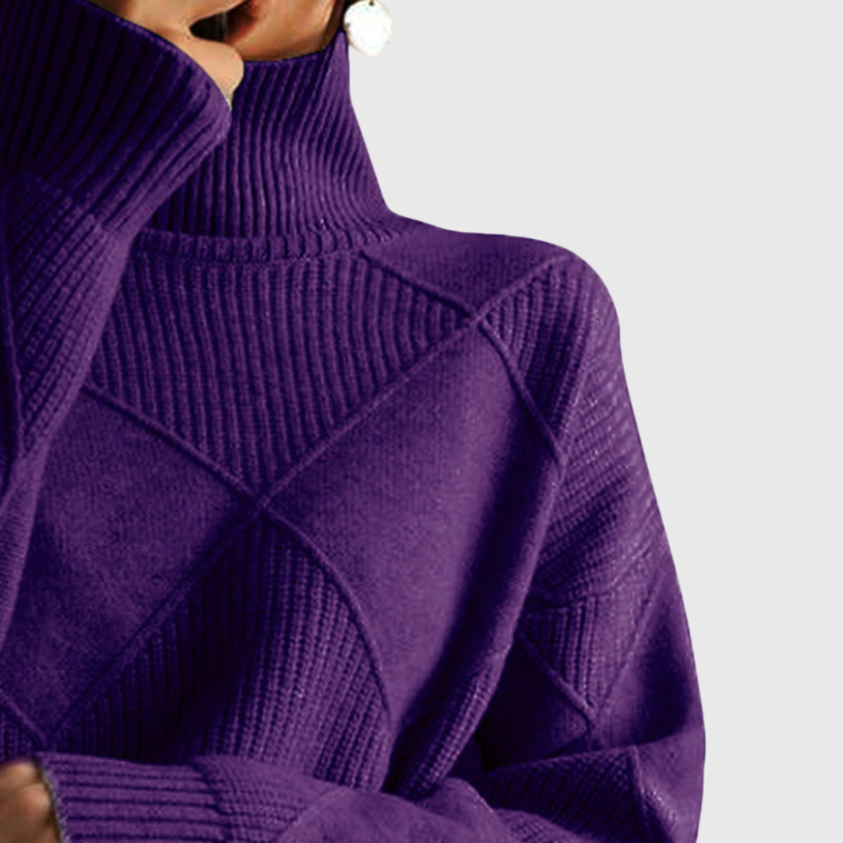 Winifred | Quilted Sweatshirt