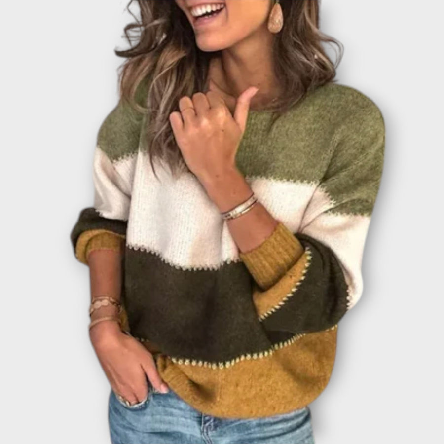 Gwendolyn | Colour-Block Sweatshirt