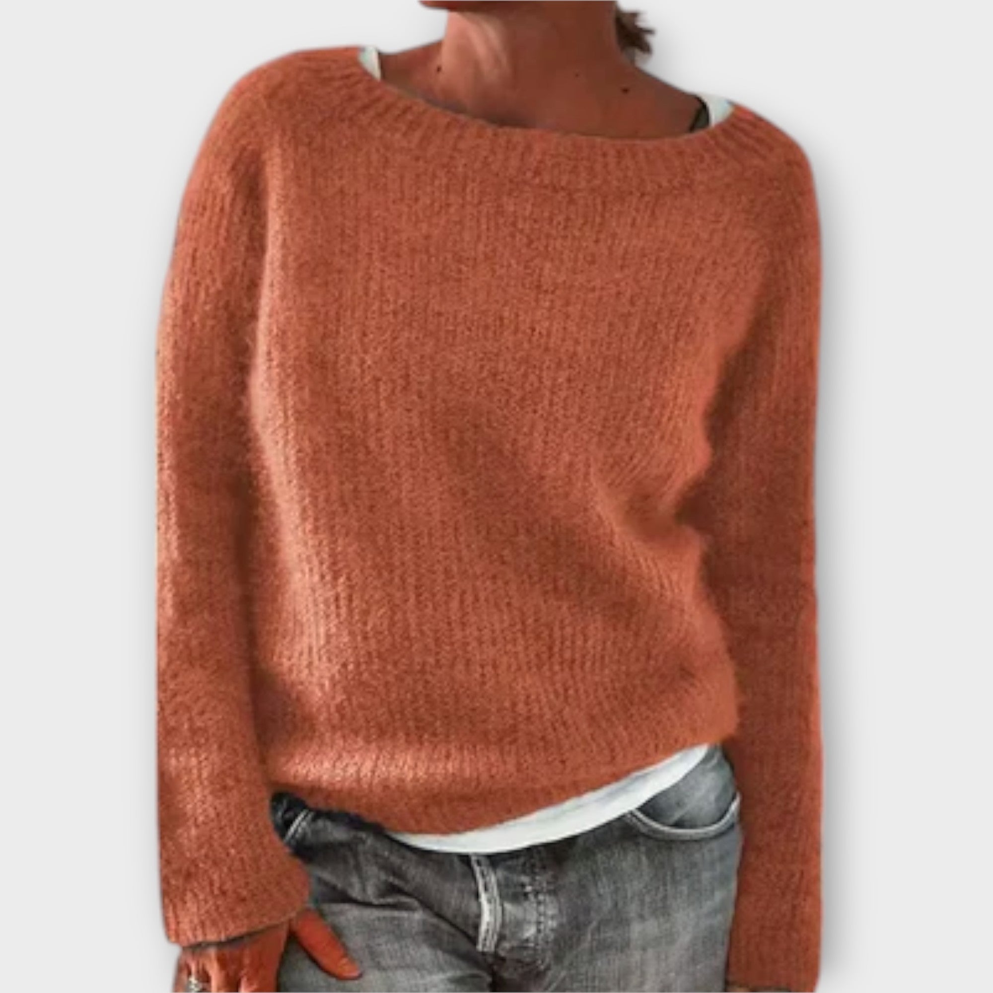Gisela | Ribbed Sweatshirt