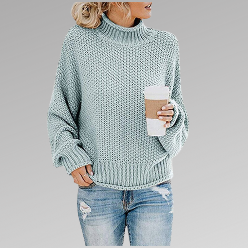 Elaine | Chunky Knit Sweatshirt