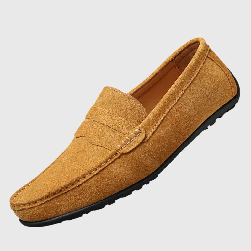 Pauline | Suede Loafers