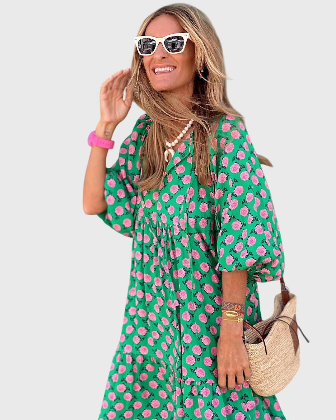 Kyah | Floral Print Dress