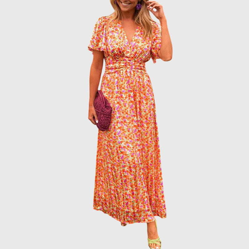 Nichola | Floral Wrap Dress