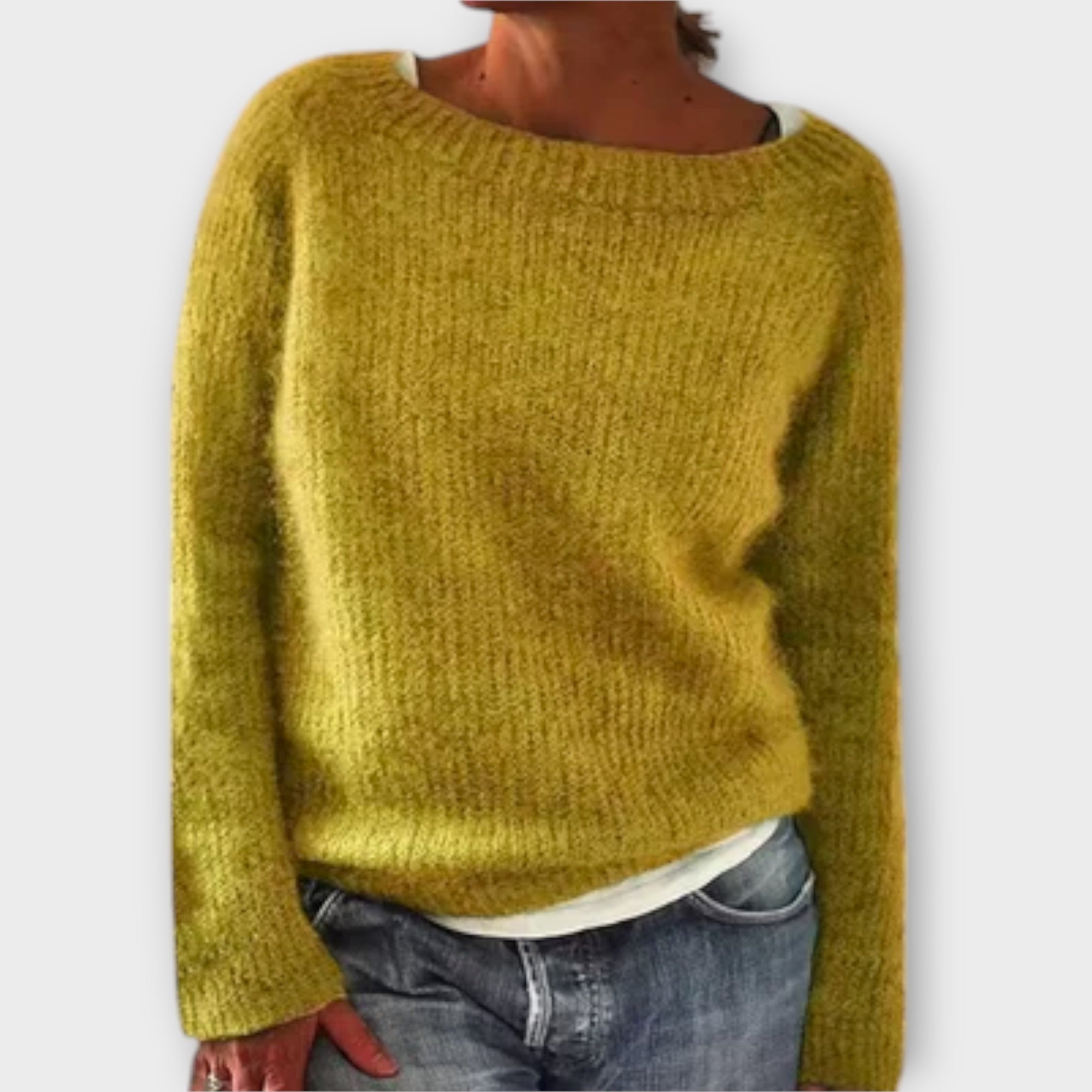 Gisela | Ribbed Sweatshirt