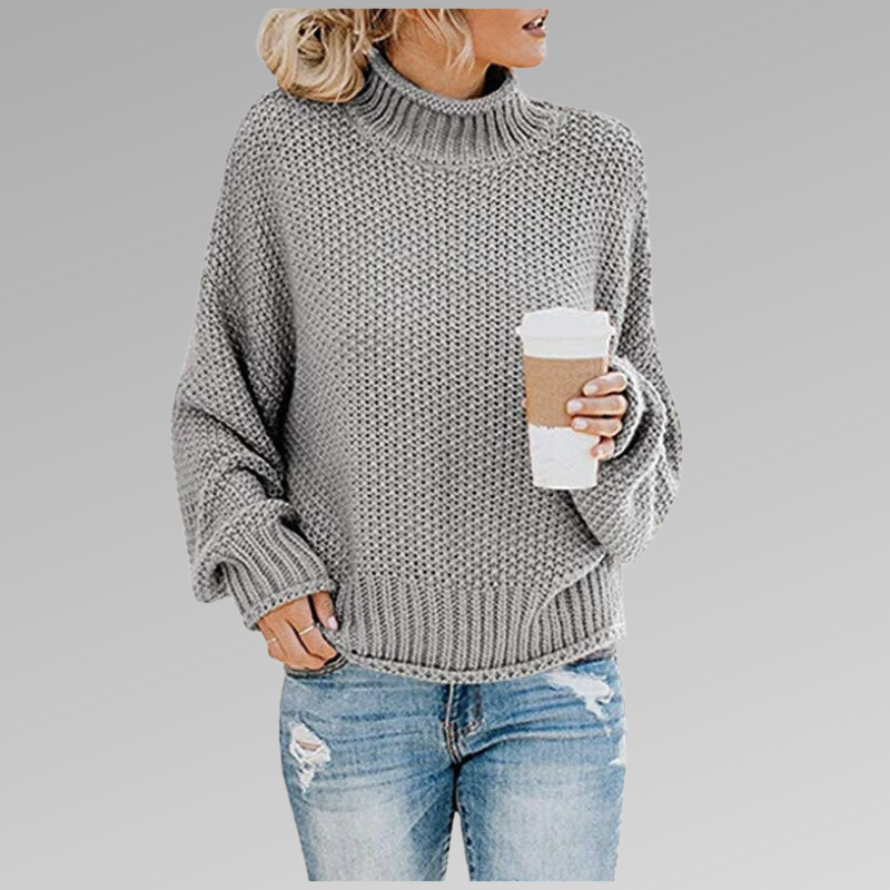 Elaine | Chunky Knit Sweatshirt