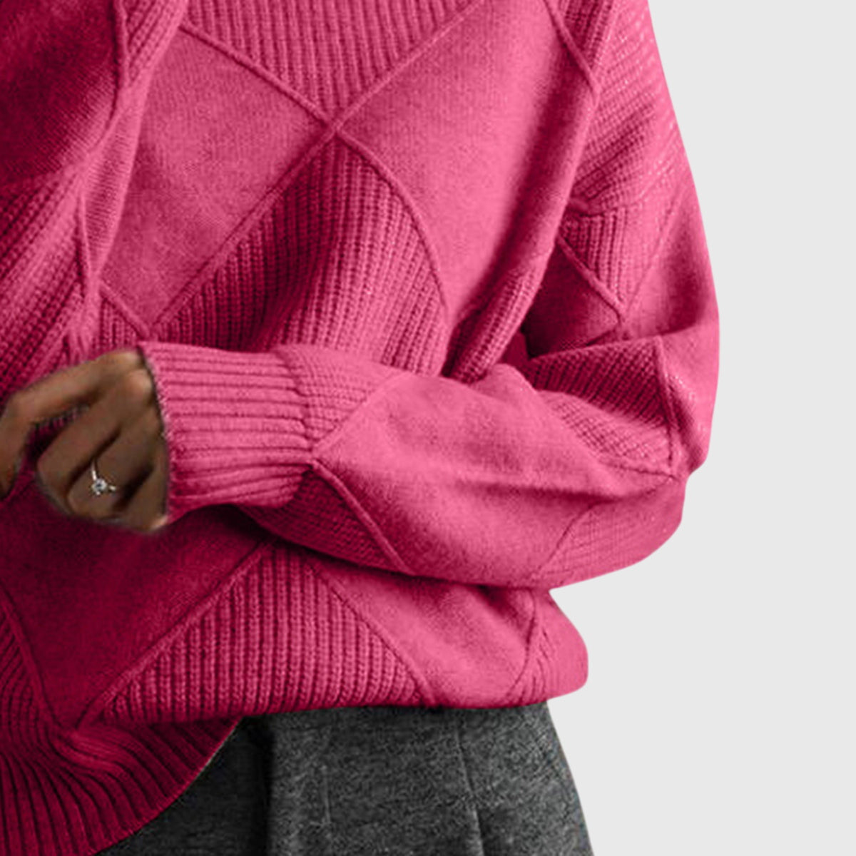 Winifred | Quilted Sweatshirt