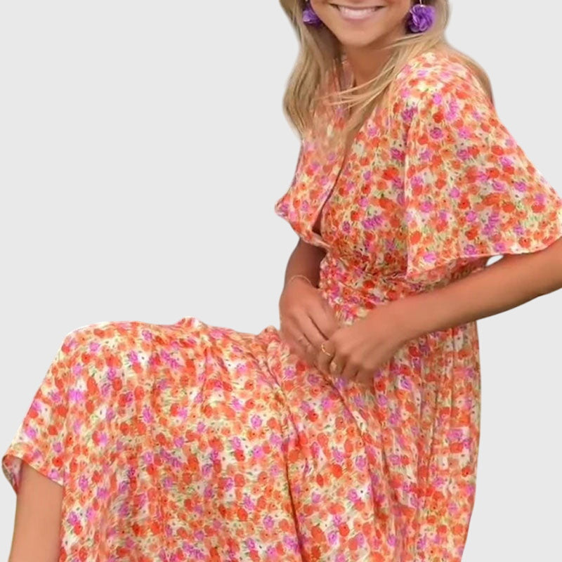 Nichola | Floral Wrap Dress
