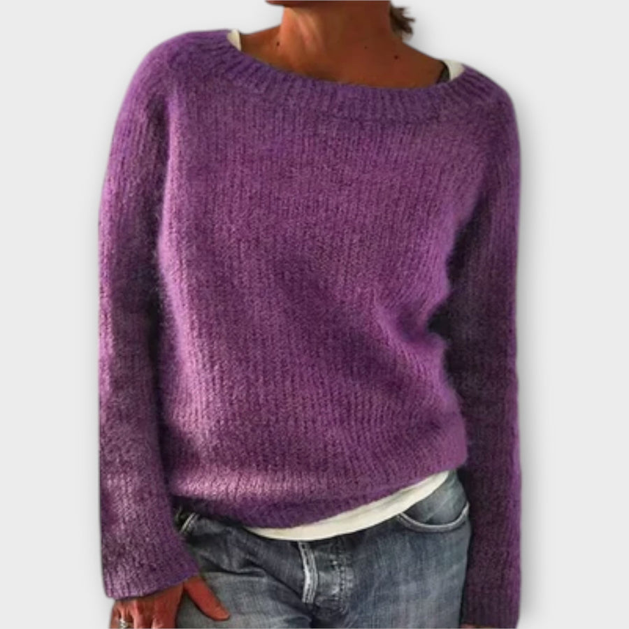 Gisela | Ribbed Sweatshirt