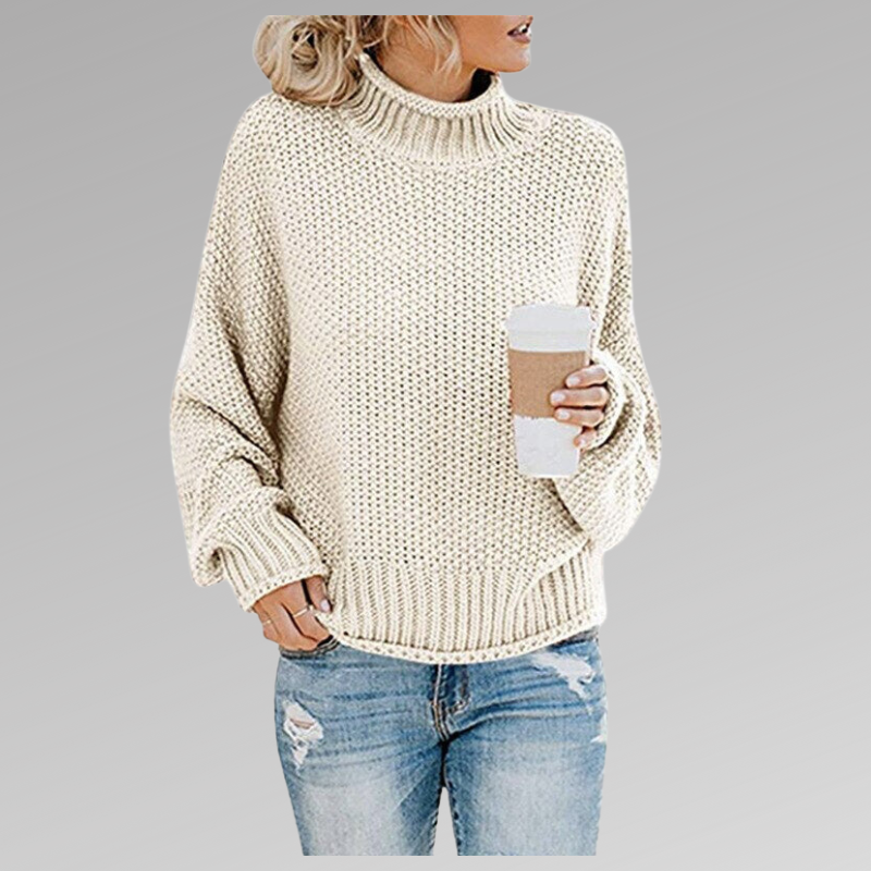Elaine | Chunky Knit Sweatshirt