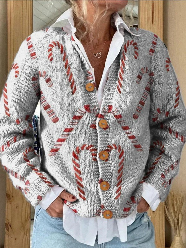 Julie | Festive Comfortable Cardigan