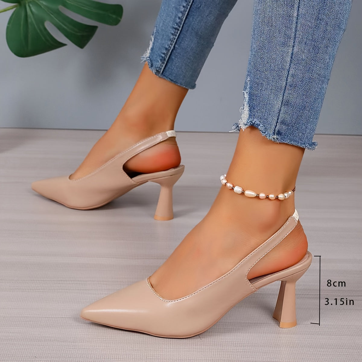 Felicity | Elegant Slingback Heels