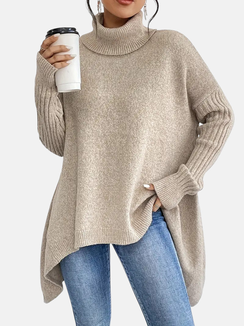 Marley | Oversized Turtleneck Sweatshirt