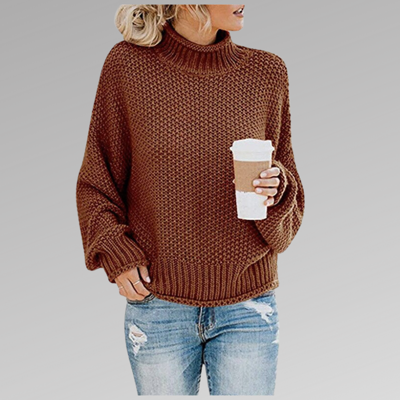 Elaine | Chunky Knit Sweatshirt